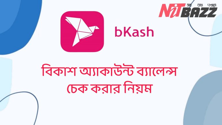 বিকাশ একাউন্ট  ব্যালেন্স চেক করার নিয়ম